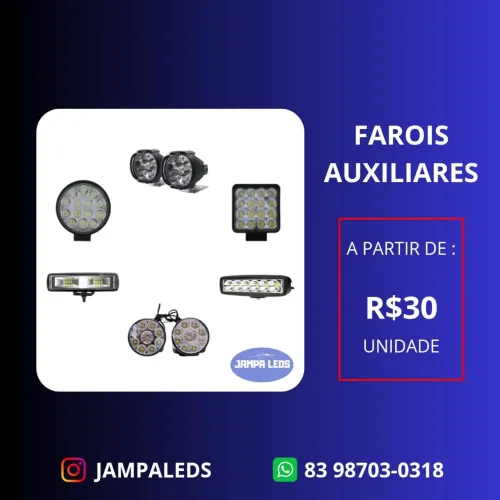 Farois de milha led