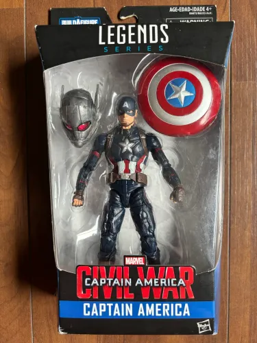 MARVEL Captain America Iron Man NOVOS/ action figure escala 1/12
