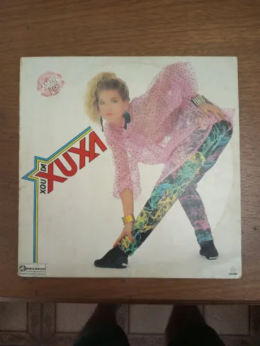 **PraSair** LP Xou da Xuxa (o primeiro) sem encarte, detalhe na capa tras