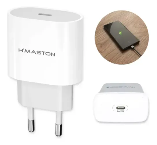 Carregador Rápido Turbo Para Celular Tablet Fone Bluetooth