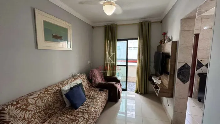Apartamento com 1 quarto, Aviação, Praia Grande - R$ 350 mil, Cod: 9977