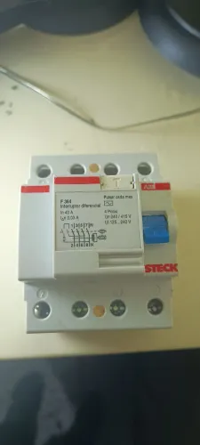 Disjuntor Diferencial 40A 0,03A - usado funcionando