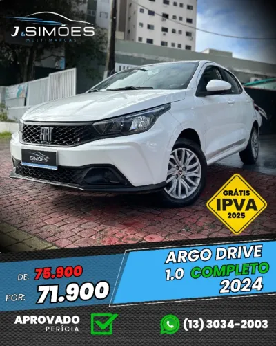 FIAT ARGO 1.0 FIREFLY FLEX DRIVE MANUAL - 2024 