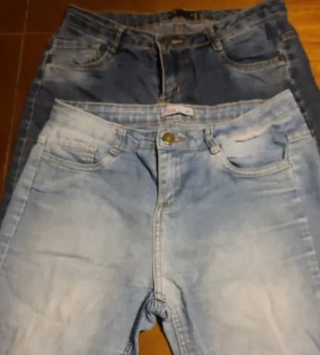 Calças Jeans - 2 peças