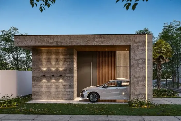 Lote de esquina Condomínio Mar D´Ulé, com projetos aprovados e fundação executada