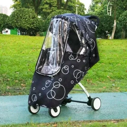 Capa de chuva para carrinho de bebe