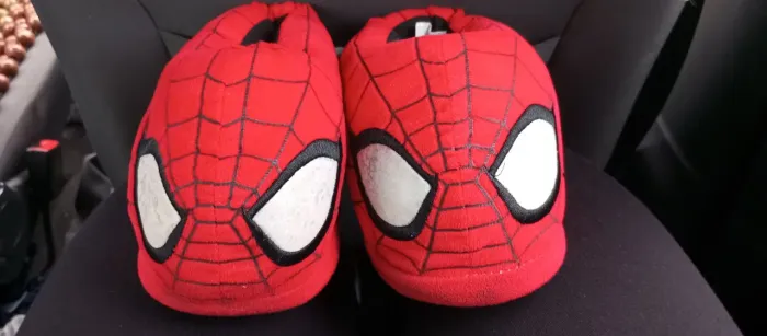 Pantufa Homem Aranha Marvel Infantil