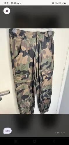 Calça Camuflada Zara