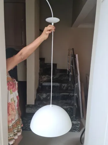 Luminária pendente.