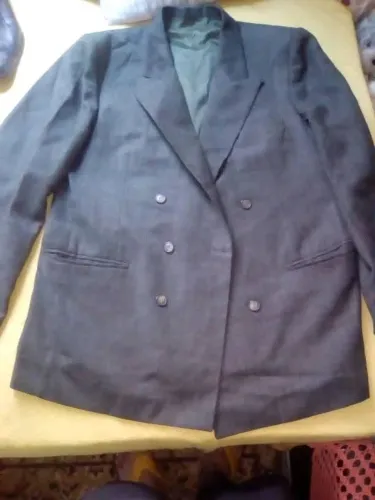 Conjunto terno blazer e calça social masculinos tamanho 46 em perfeito estado 