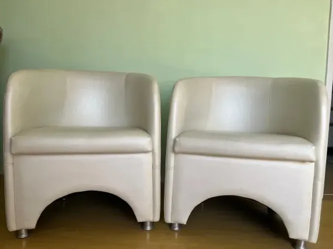 Cadeira de Espera Fit para Salão e Barbearia