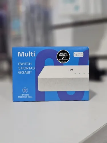 Switch gigabit 5 portas multi