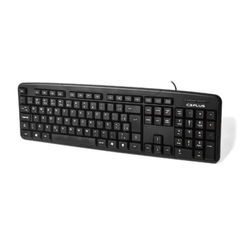 Teclado Office C3Tech KB-V2 - WZetta