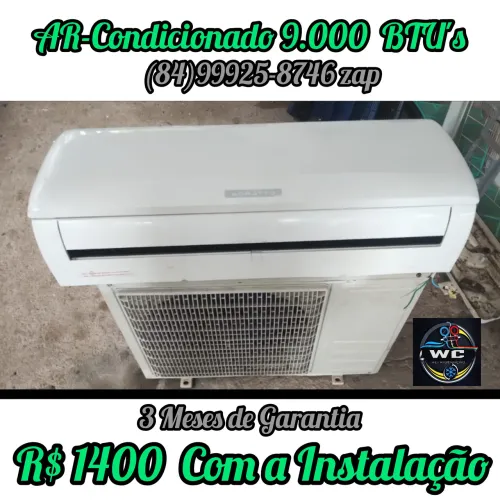 Ar Condicionado Agratto 9.000 BTUs - Instalação Inclusa
