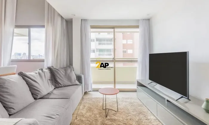 Apartamento Duplex de Luxo 100m² no Brooklin, 2 suítes, decorado, com piscina, academia e 