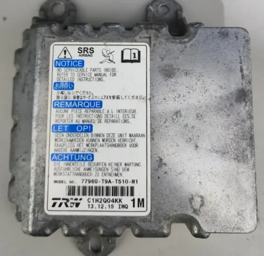 Módulo de Airbag Honda Fit-77960-T9A-T510-M1.     (resete)