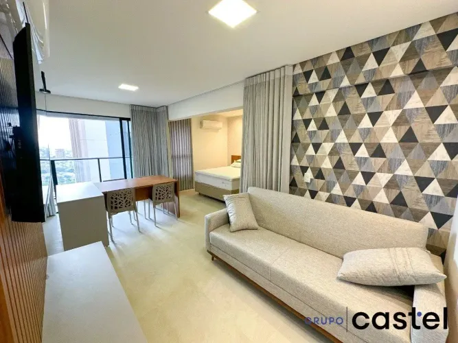 Studio Mobiliado e Decorado - Gyro Vaca Brava, Setor Bueno