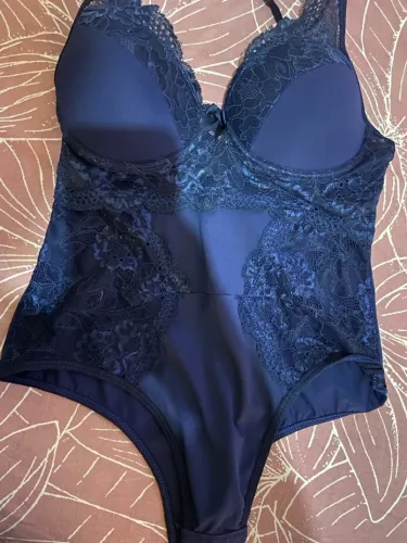 Body super sexy Azul Novo Tamanho G