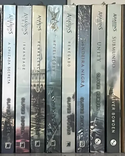 Assassins Creed - 8 livros novos e lacrados