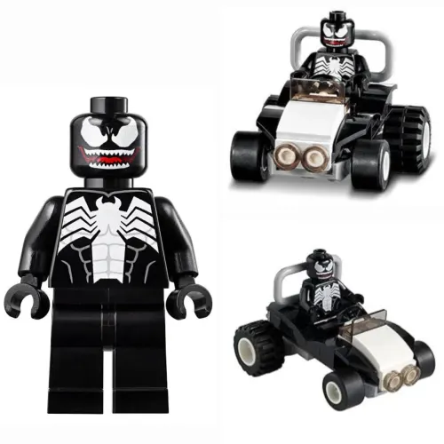 Lego Marvel Venom + mini kart 40454