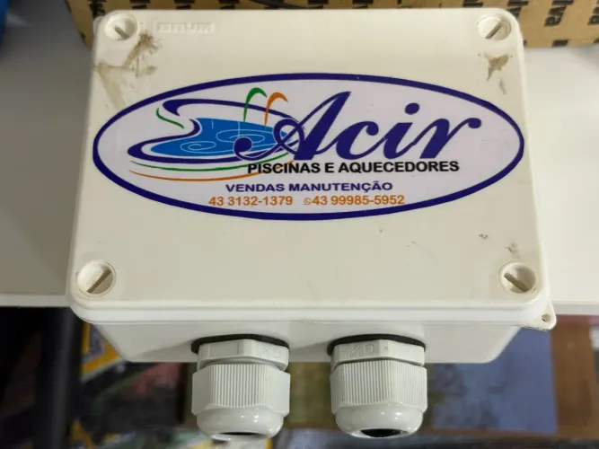 Central de comando para piscinas Baetec RGB c/ 4 auxiliares