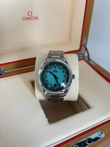 Omega Seamaster Aqua Terra Turquesa Linha Premium AAA+ Caixa Completa
