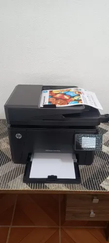 Impressora Multifuncional Hp Laser jet Pro M177fw Wifi
