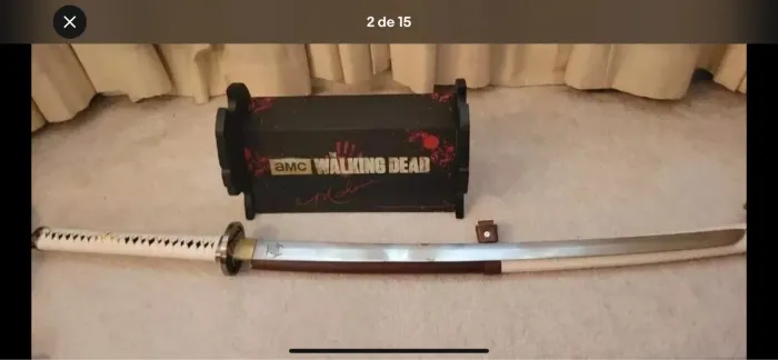 Espada The Walking Dead Colecionável