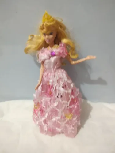 boneca barbie princesa aurora 30cm