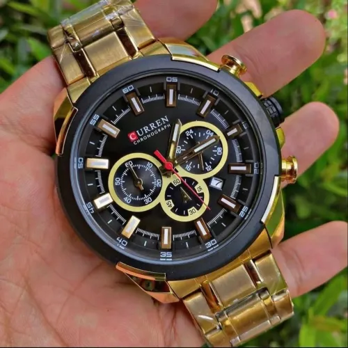 Relógio Curren Dourado Original