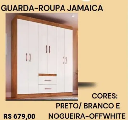 CAIU!!! ROUPEIRO  6 PORTAS POR R$ 499: TRAVA NA QUEIMA!!!!