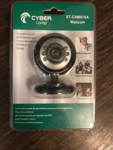 Webcam com led