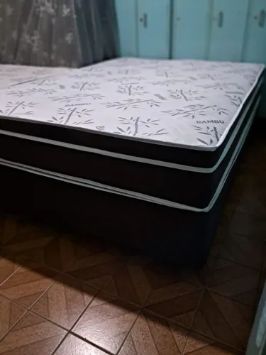 BASE + COLCHÃO EM MOLAS, LEIAM: