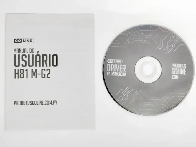 Manual E Cd Placa Mãe Goline H81m G2