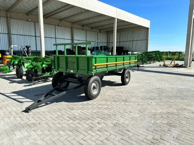  Carreta de madeira 6000 kg | Acton | Sem Pneus -Nova