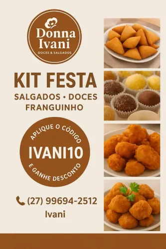 Kit Festa - Doces e Salgados