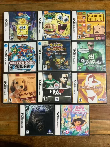 Jogos originais Nintendo DS com caixa e manual. Valores na descrição. (Envio OLX PAY)