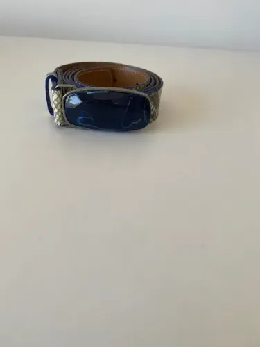 CINTO COM PEDRA MARINHO DA BROOKSFIELD