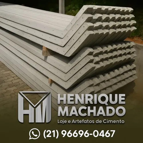Vigas de Cimento Pré-Moldadas - Henrique Machado