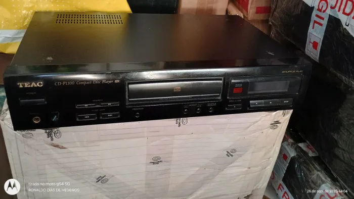 Cd player teac ( não funciona )