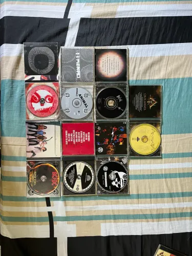 Coleção de CD,s e revistas