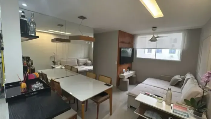 APARTAMENTO MOBILIADO PARA LOCAÇÃO/VENDA EM VARGEM PEQUENA