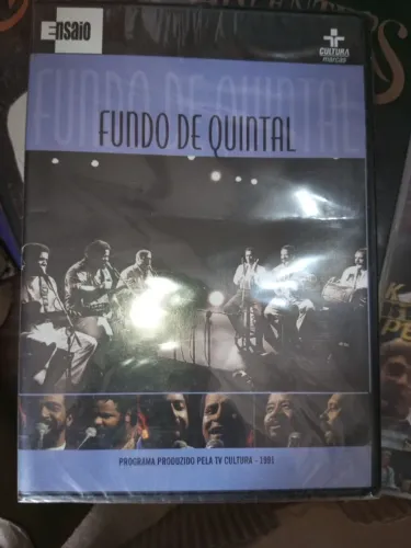 DVD Fundo de Quintal - Ensaio TV Cultura 1991 Lacrado