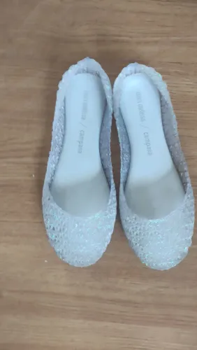 Mini Melissa Campana Vidro Glitter Tam 30 Original com caixa - pouco usada