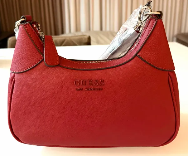 Guess Berkton Mini Top Zip Handbag - NOVA COM ETIQUETA