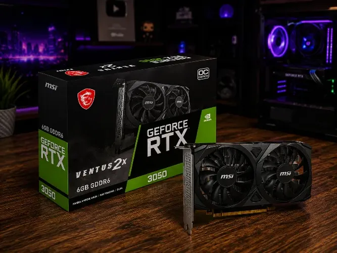 RTX 3050 Ventus 6GB - Ray Tracing + Ótimo Desempenho Gamer