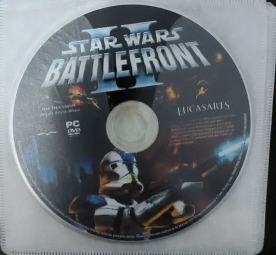 jogo star wars battlefront 2 - original - usado - pc