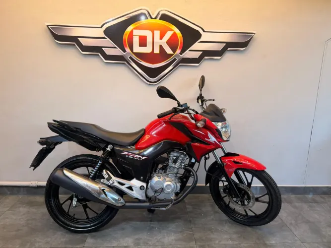HONDA CG 160 FAN 2024 VERMELHA