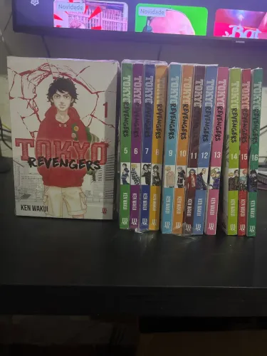 Kit Lote Mangá Tokyo Revengers - Volumes 1 ao 16 - Editora JBC