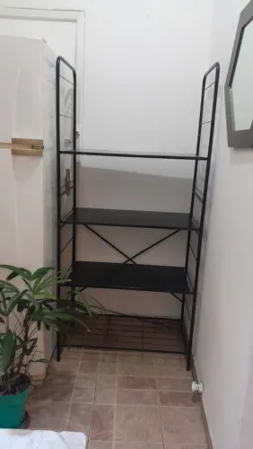 Estante aramada Tok Stok Preta